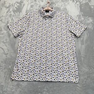 Fore Fathers Polo Shirt Mens XL White Upper Darby Delco Golf Alumni Golfing Tee